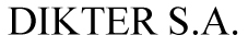 Dikter S.A.